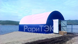  Ангар 10х7х4,5 м., для хранения лодок, Лениногорский район, Республика Татарстан